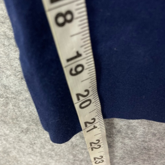 J.Crew Women’s Kelsey Pant Size 10 Solid Blue Straight Leg Casual Work - Picture 7 of 11